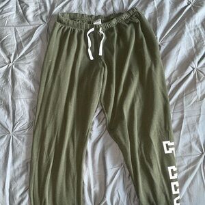Green Sweats from PINK